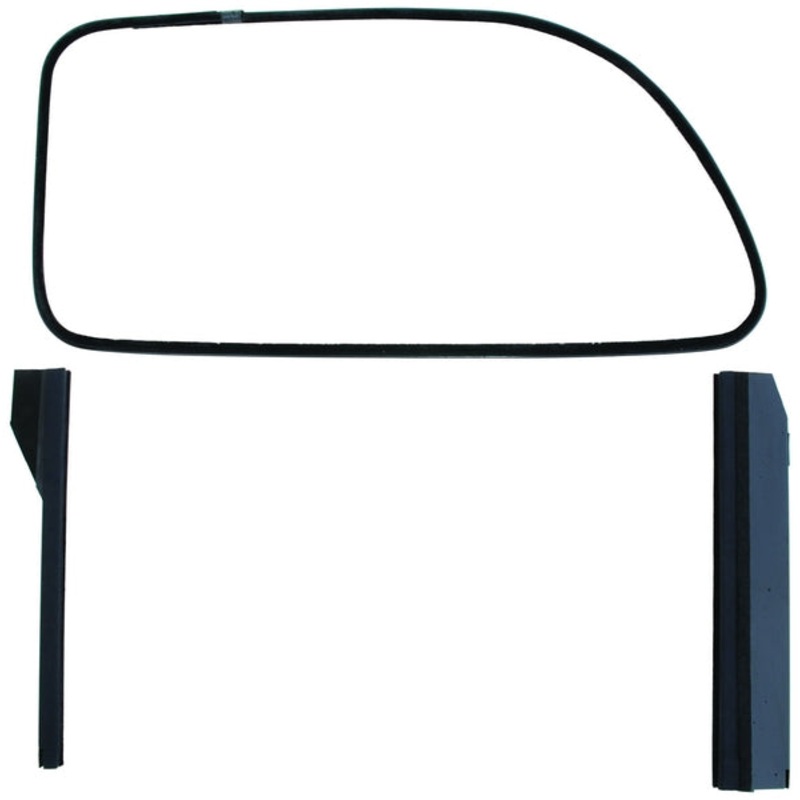 Front Door Window Channel Kit; 1937-39 Tudor