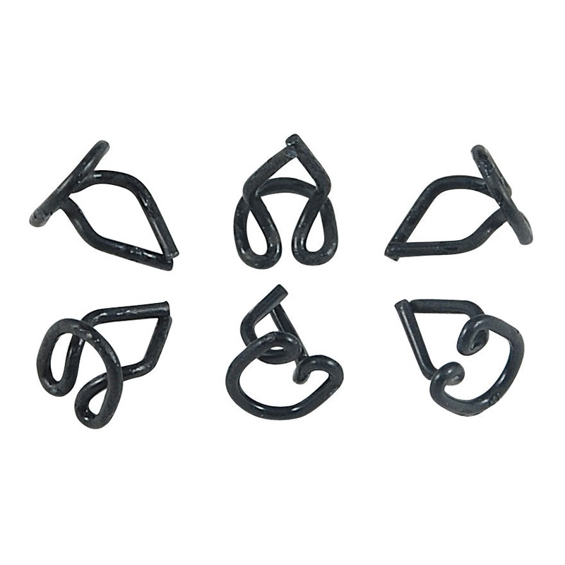 Grille Vent Trim / Small Front Hood Trim Clips; 1940 Deluxe