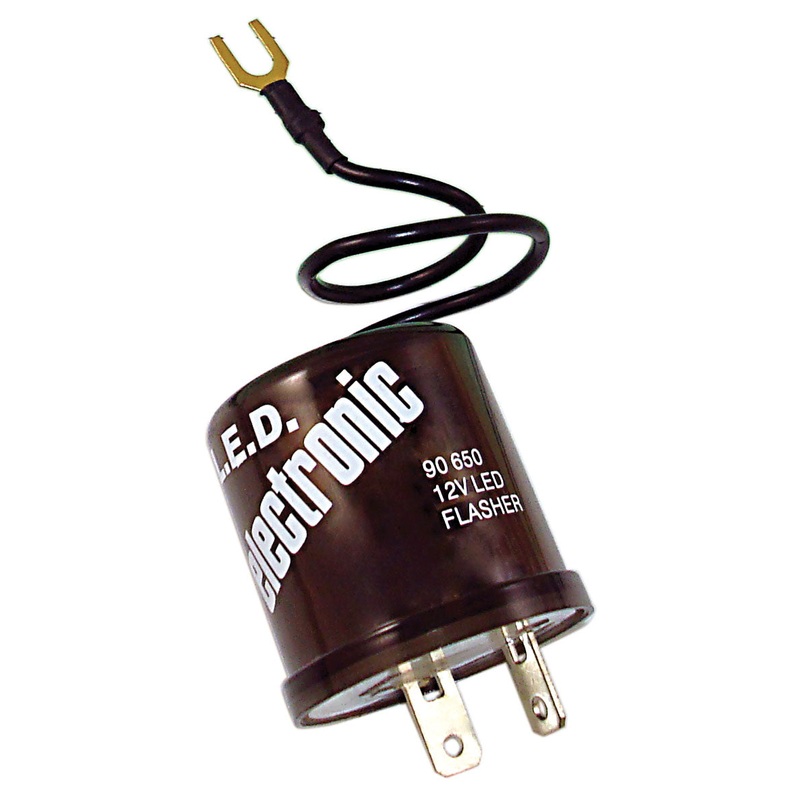 LED Flasher, 2 Terminal (12V)