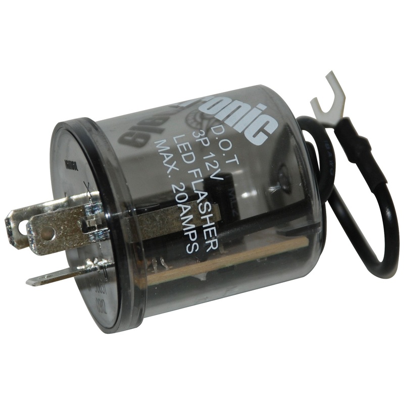 LED Flasher, 3 Terminal (12V)