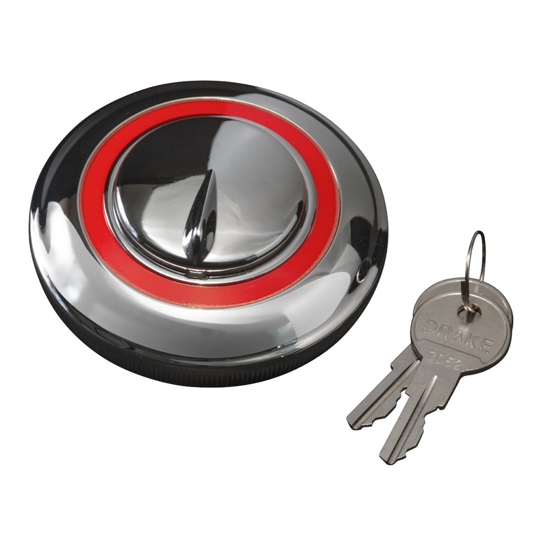Locking Gas Cap; 1949-56 Car, 1951-70 Pickup