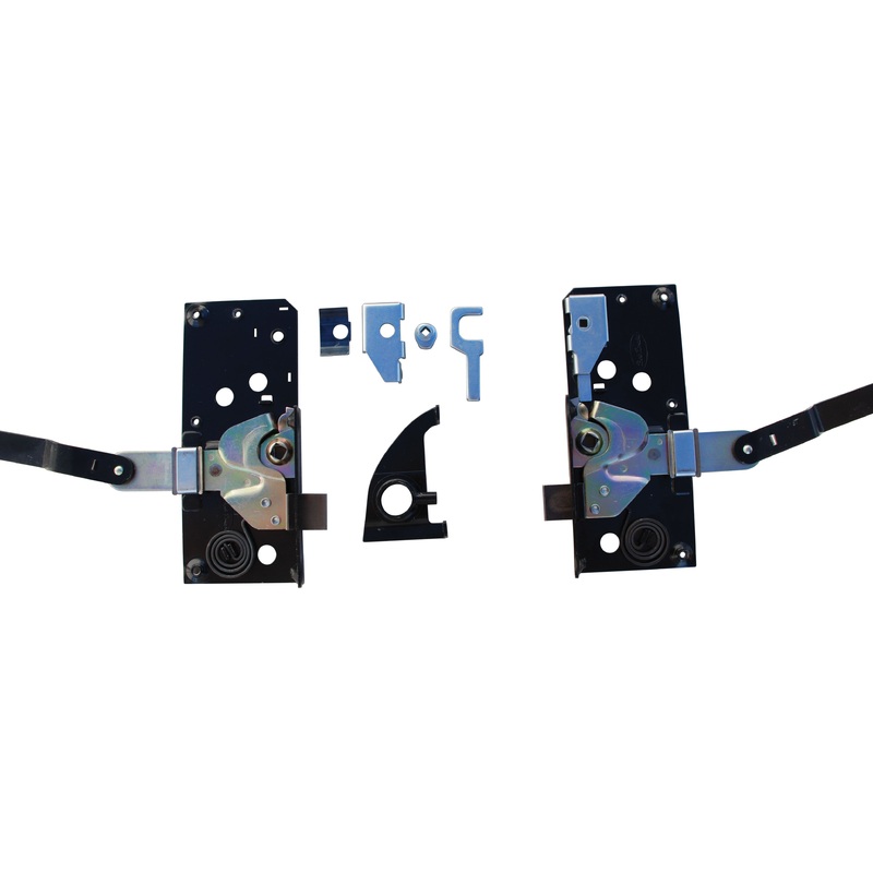 1935-37 PICKUP DOOR LATCH KIT W/LOCK