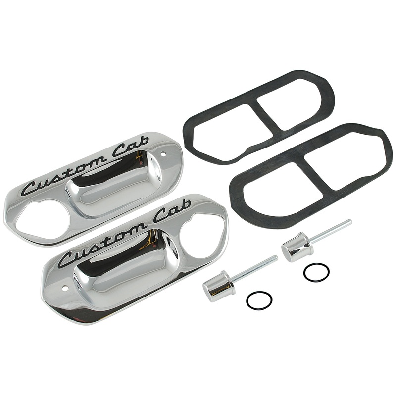 Door Handle Plates; 1961-66 Pickup
