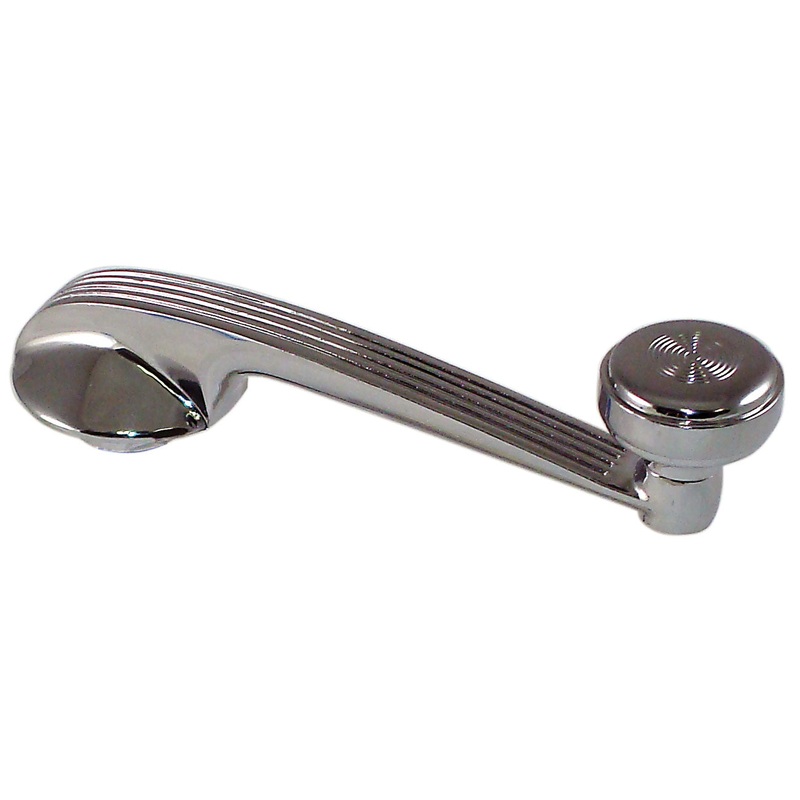 Door Window Crank (Chrome); 1940 Deluxe