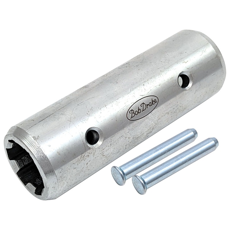 Drive Shaft Coupling (6 Spline); 1937-48 Car, 1937-41 Pickup