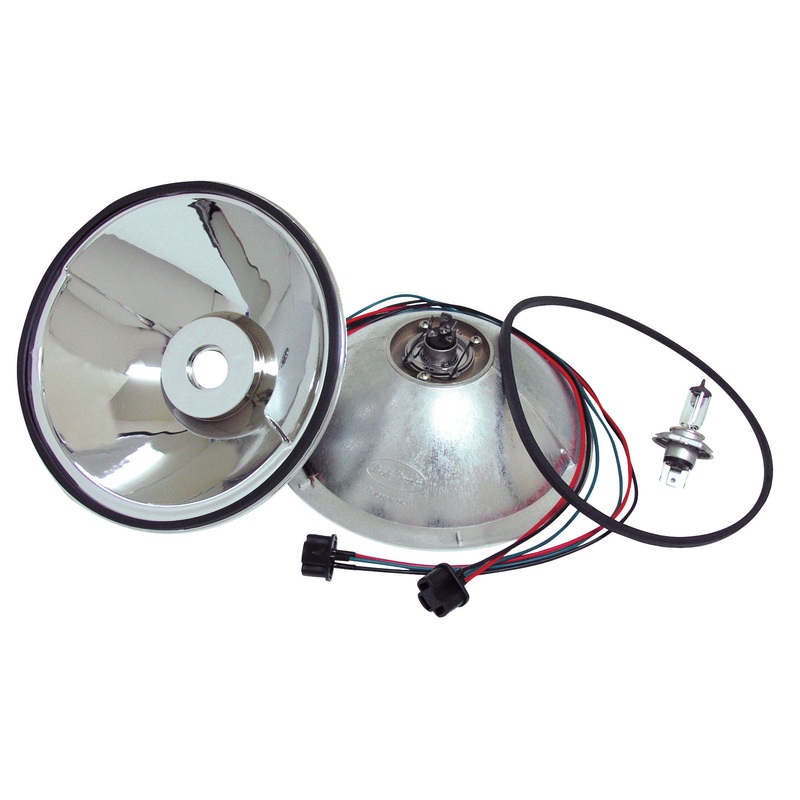 Headlight Reflector Kit; 1937-39 Car