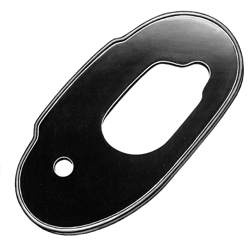 Tail Light Pads; 1942-48 Car