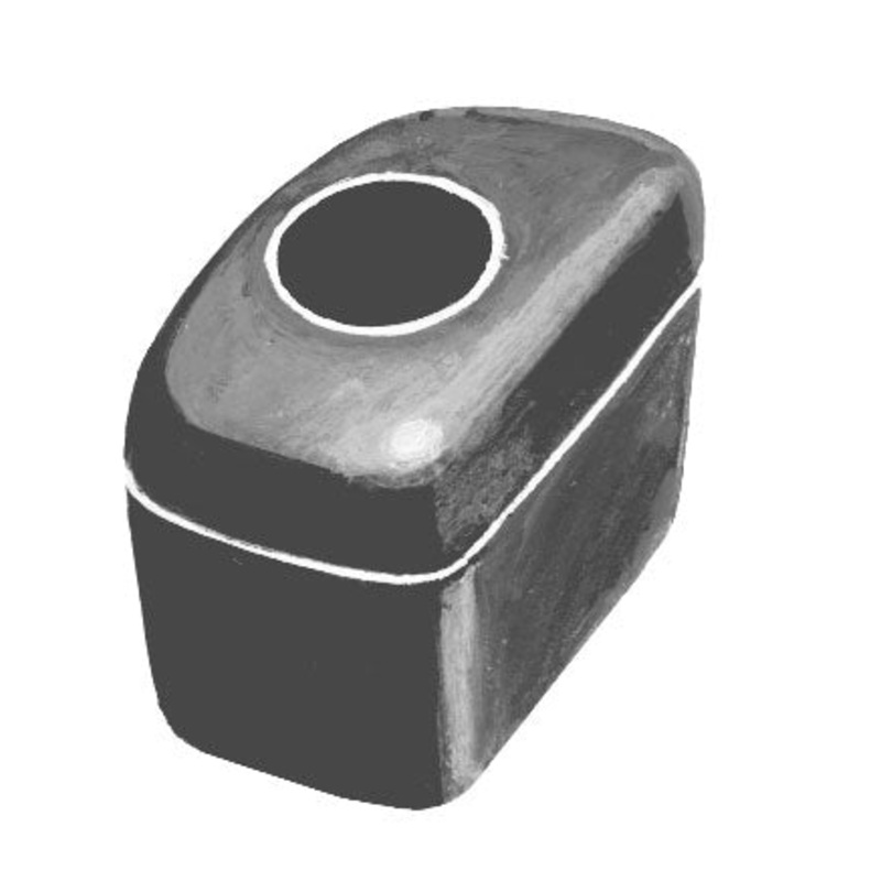 Trunk Lid Bumpers; 1941-48 Coupe, Convertible