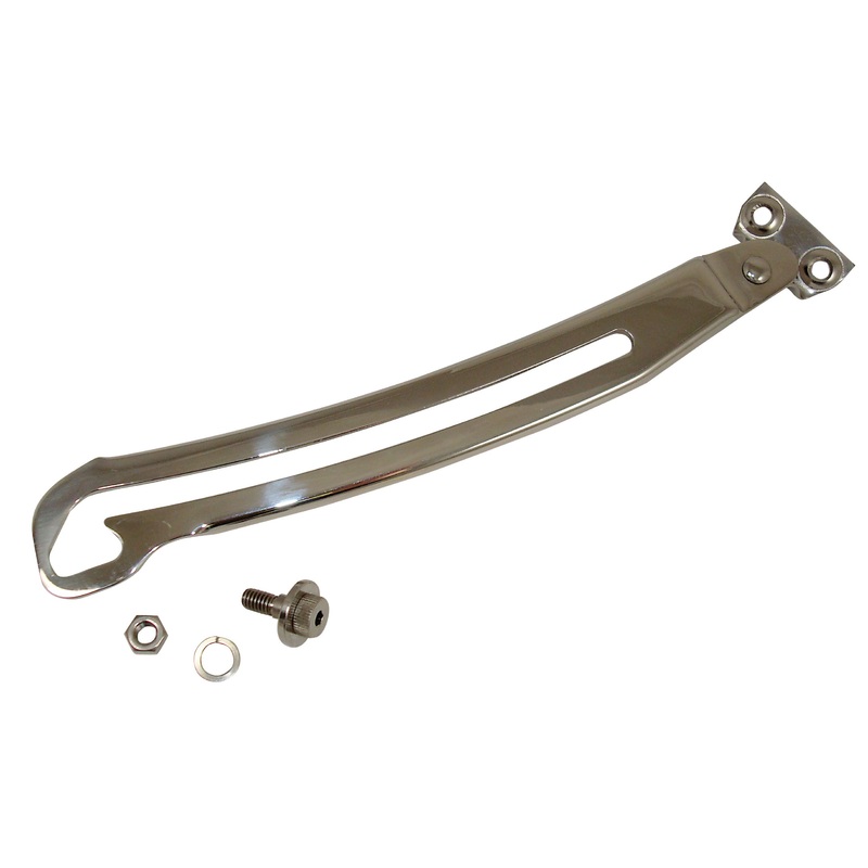 Trunk Lid Support Arm (Stainless); 1935-36 Cabriolet, Coupe, Roadster