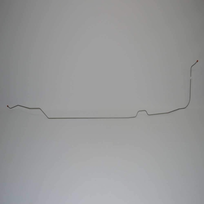 55-57 Chevy Bel Air, Hardtop, 265/283 CID 2BBL 5/16 Tank to Pump Fuel Line; Stainless