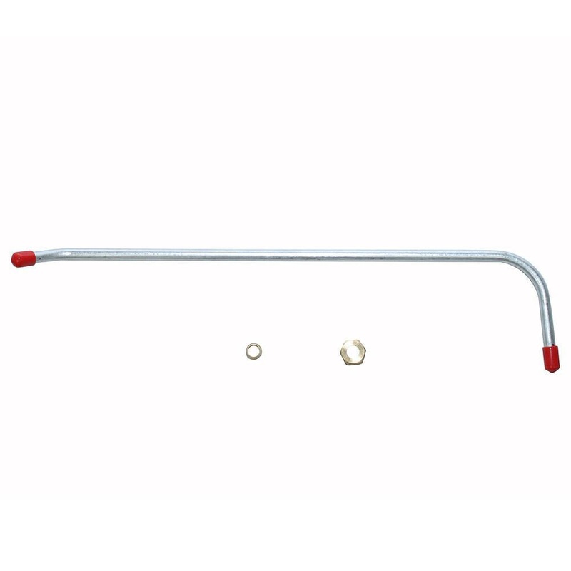 57 Bel Air, Impala 8cyl 2BBL, Thermal Choke Control Line; Stainless