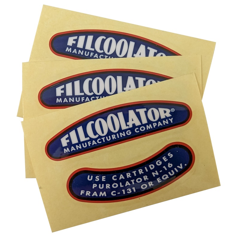 Filcoolator Decals