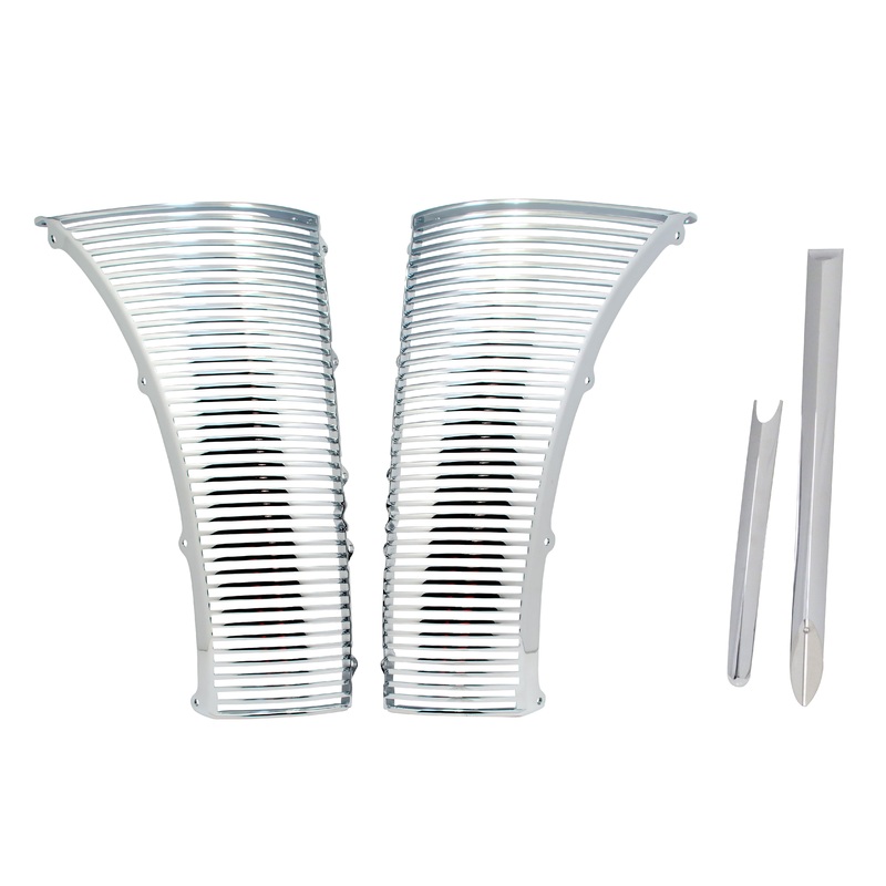 Grille & Center Strip Bundle; 1940 Deluxe