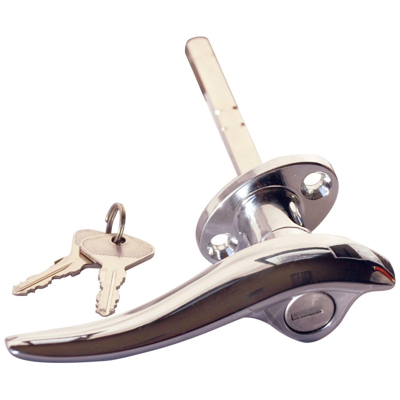 Locking Outside Door Handles; 1932 3W Coupe, 1933-34 Closed Car, 1934 Roadster, Phaeton