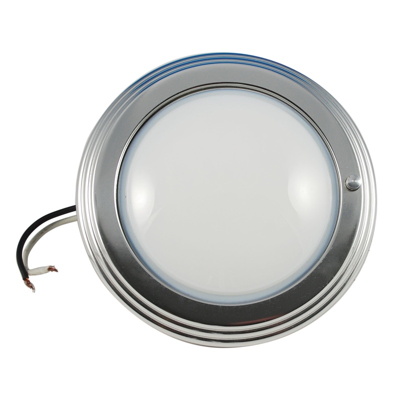 Round Push-Button Dome Light (Step)