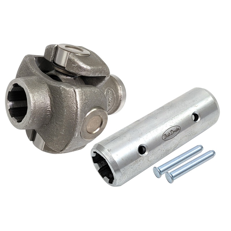 U-Joint & Drive Shaft Coupling Bundle; 1937-48 Car, 1937-41 Pickup