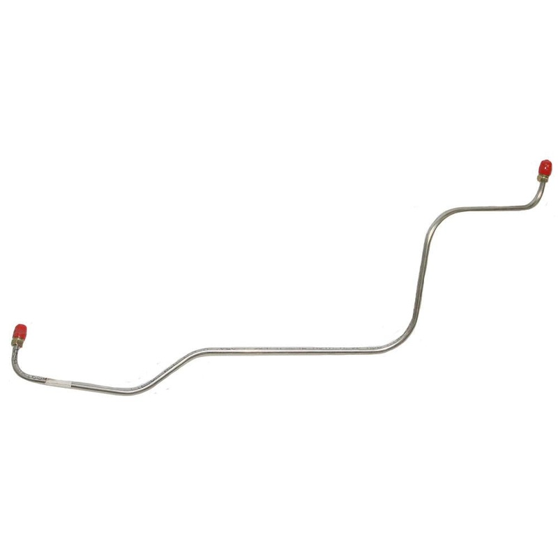 55-56 Chevy Bel Air, Impala 265CID 8cyl 2 or 4BBL, 1/4 Pump to Carb Fuel Line; Stainless