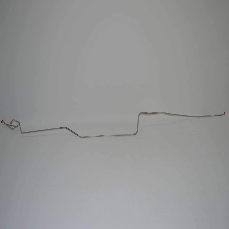 67-68 Pontiac Firebird; 2pc 3/8″ Tank to Pump Fuel Lines; Steel