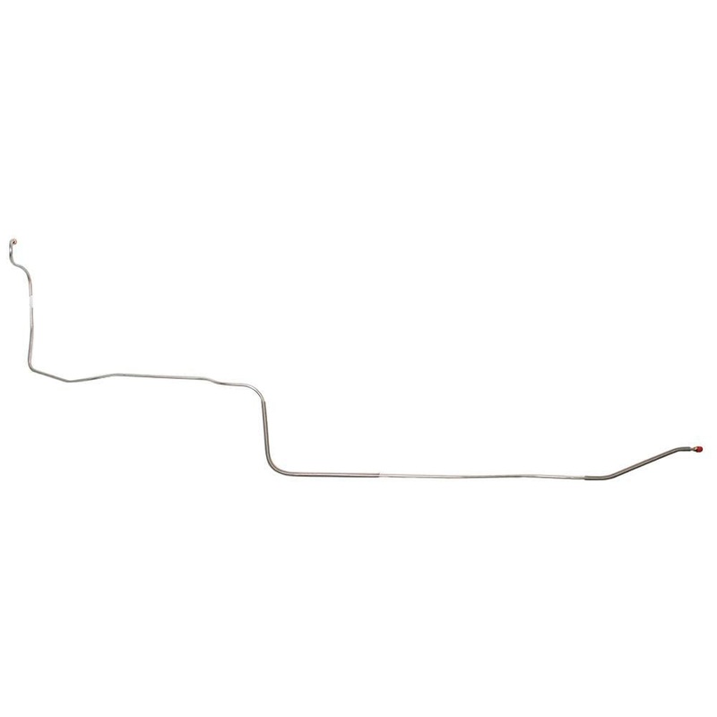 69 Camaro/ Firebird Rear ONLY of 2pc; Intermediate Brake Line; Steel