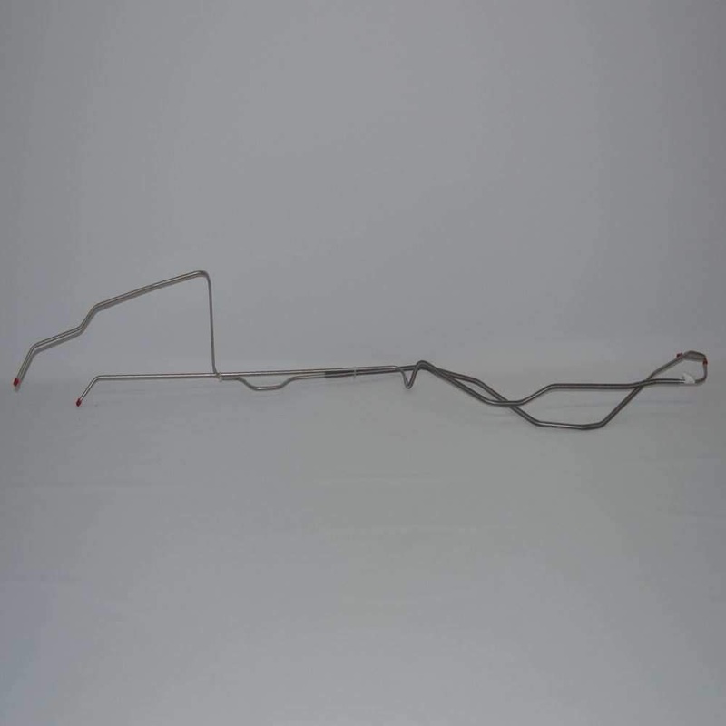 70-74 Chevy Camaro, Z28, 71-74 Pontiac Firebird, Trans Am, V8; 2pc 1/4″ Fuel Return Line; Stainless