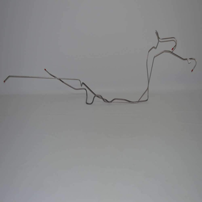 70 Pontiac Firebird, Trans Am; 1/4″ 2pc Fuel Return Lines; Stainless
