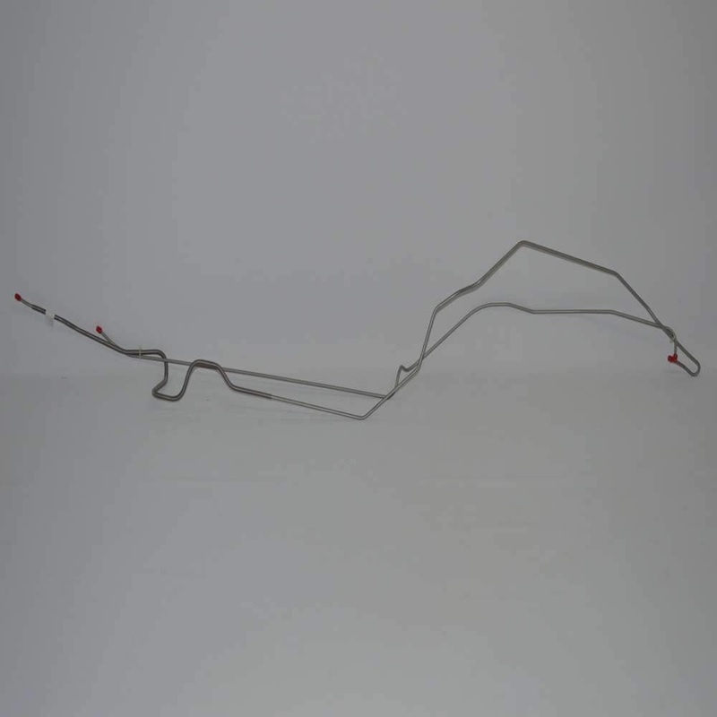 78-79 Chevy Camaro; 2pc 1/4″ Fuel Return Line; Stainless