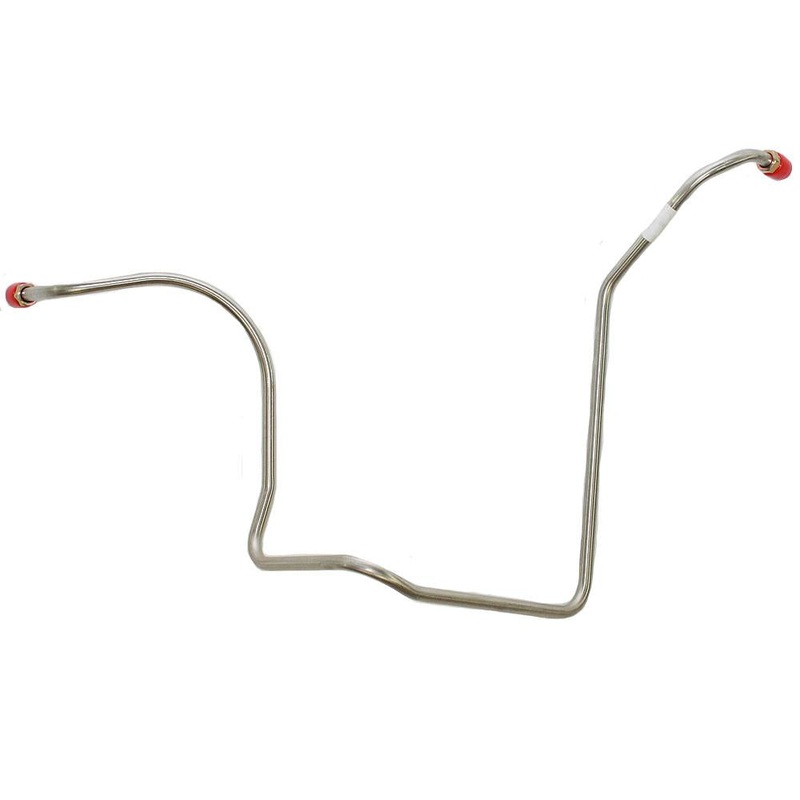 67-68 Chevy Camaro; 67-69 Bel Air, Biscayne, Impala, Chevelle, Malibu, El Camino, Chevy II/Nova 230/250CID, 6cyl, Pump to Carb; Stainless