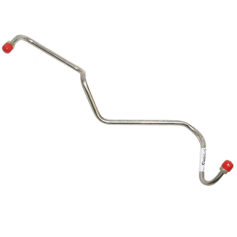 72-75 Chevy Camaro 350, 4 BBL Quadra-Jet, Pump to Carb w/ Return Line; Stainless