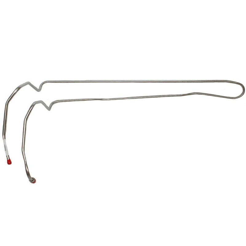82-92 Chevy Camaro/Pontiac Firebird, Power Steering Cooler Line, Runs Below Core Support; Stainless