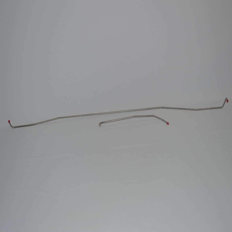 63-66 Chevy/GMC C Series Truck 6cyl, 2pc Tank to Pump 5/16″ Fuel Line; Stainless