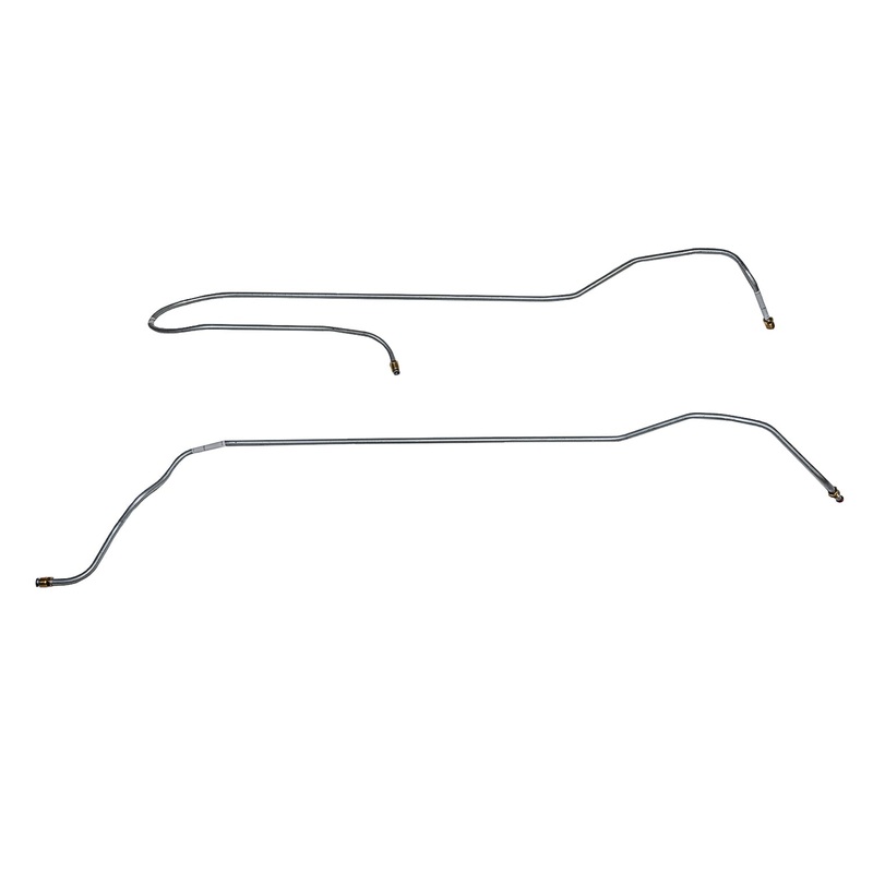 67-69 Pontiac Firebird & Trans Am, Turbo-Hydramatic 350/400; 2pc Transmission Cooler Lines; Steel
