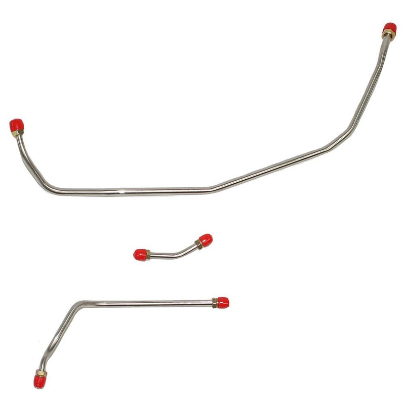 70 Chevy Chevelle, Malibu, Monte Carlo, El Camino, LS-6 454CID, Long Fuel Pump, 3pc Pump to Carb; Stainless