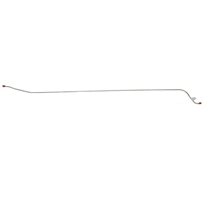 52 GM 3600 3/4 Ton Short Bed Intermediate Brake Line; Steel
