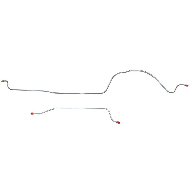 55-57 Chevy/GMC Series II, 1/2 Ton Truck, Standard Brakes; Rear Axle Lines; Steel