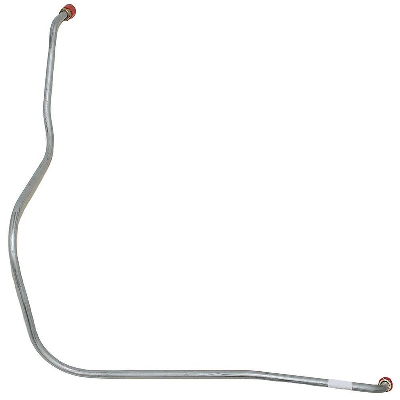 55-57 Chevy/ GMC Series II 6cyl 1BBL. Pump to Carb Line, Enters Front of Carb; Stainless