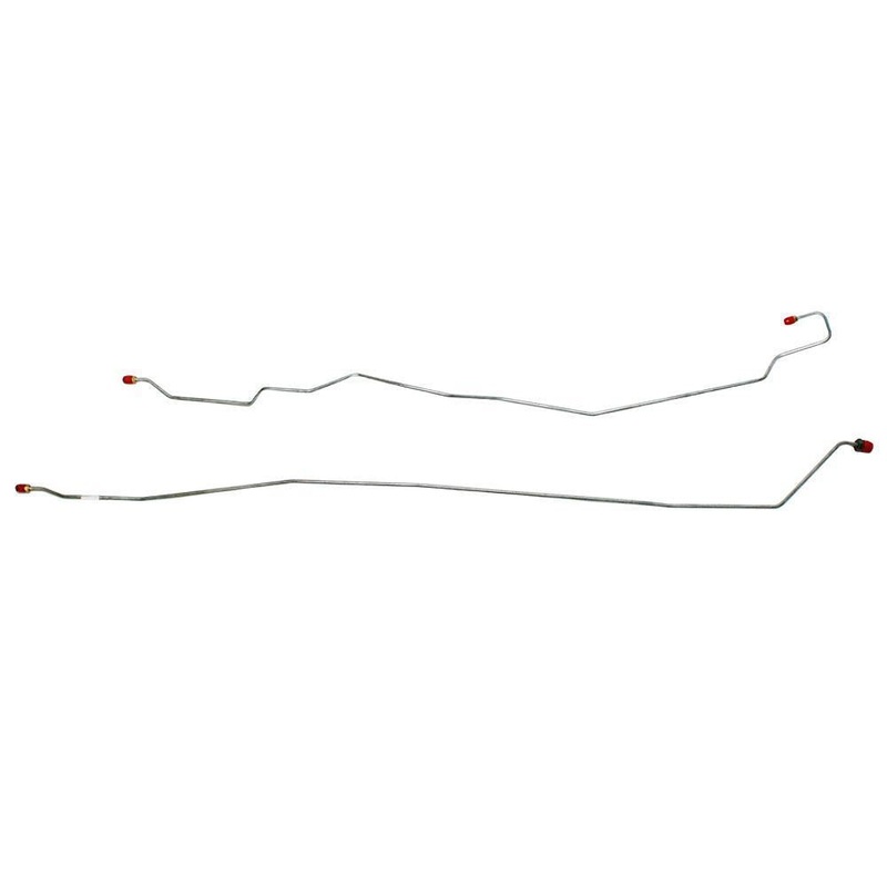 65-66 FORD F-100 Short Bed; Intermediate Brake Line; Stainless