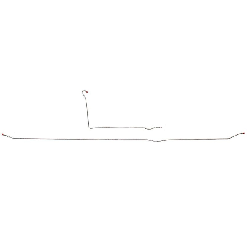 71-72 C10 71-72 C1500 2wd Long Bed Coil Springs (rear) Intermediate Brake Line; Stainless