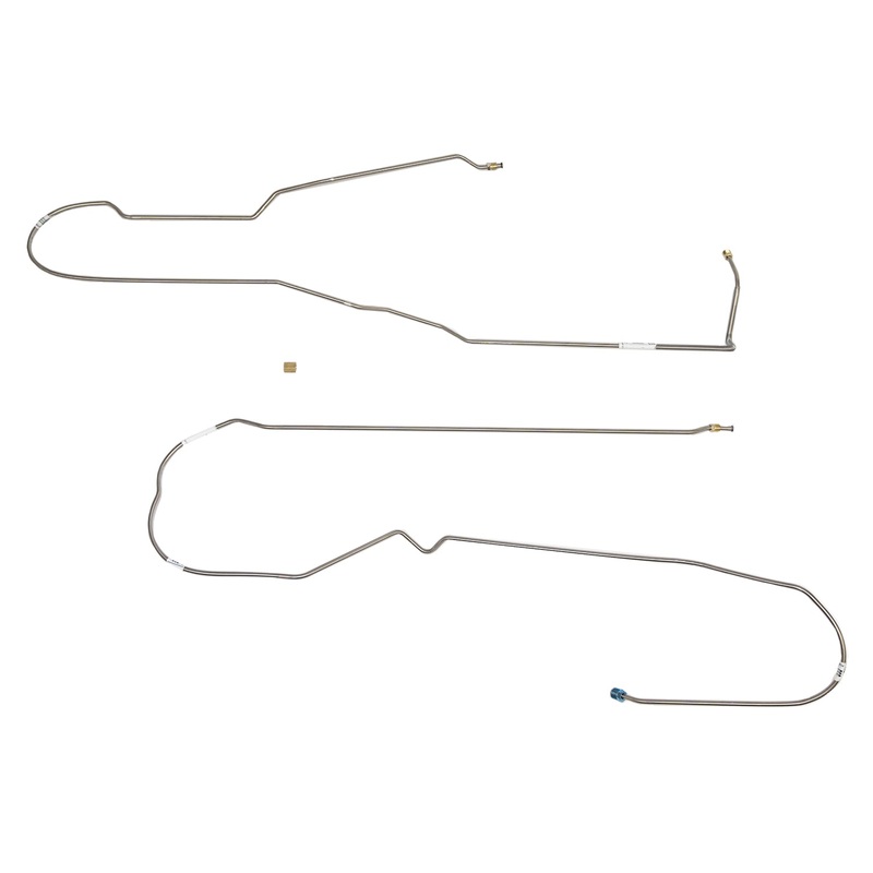 73-80 C10 73-80 K10 73-80 K20 73-80 K1500 73-80 K2500 2/4wd Short Bed Leaf Spring (Rear) Intermediate Brake Line; Stainless