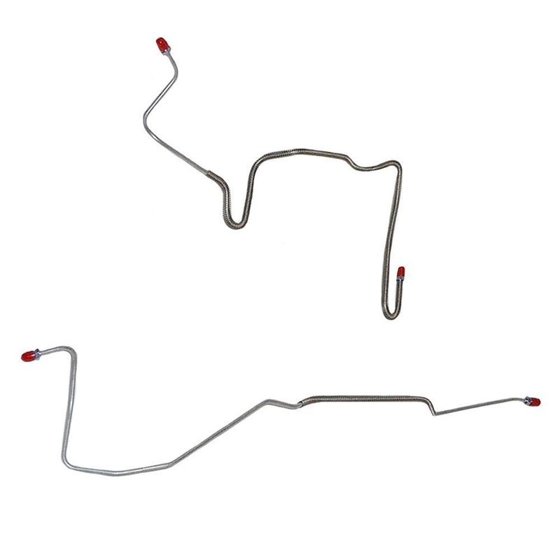 82-83 Chevy Camaro/Pontiac Firebird, w/Rear Drum Brakes, Rear Axle Line Set; Stainless