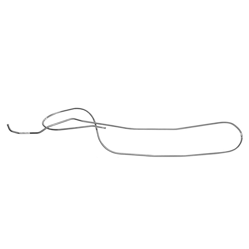 82-92 Chevy Camaro/ Pontiac Firebird; 8cyl, 5/16″ Fuel Return Line, Driver Side, w/Beaded Ends; Stainless