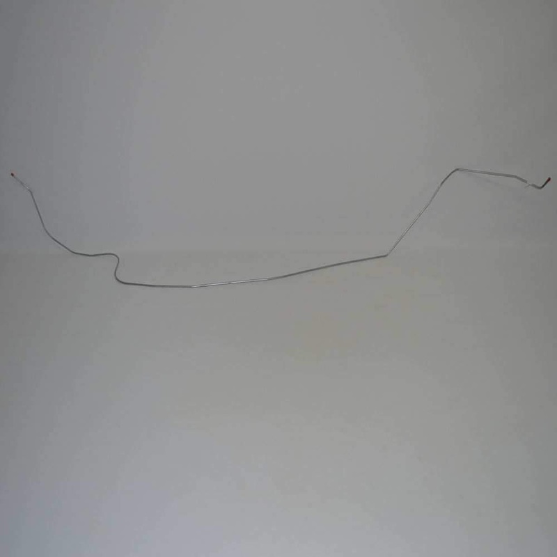 82-92 Chevy Camaro/ Pontiac Firebird Driver Side, 1/4″ Fuel Return Line, w/ Beaded Ends; Steel