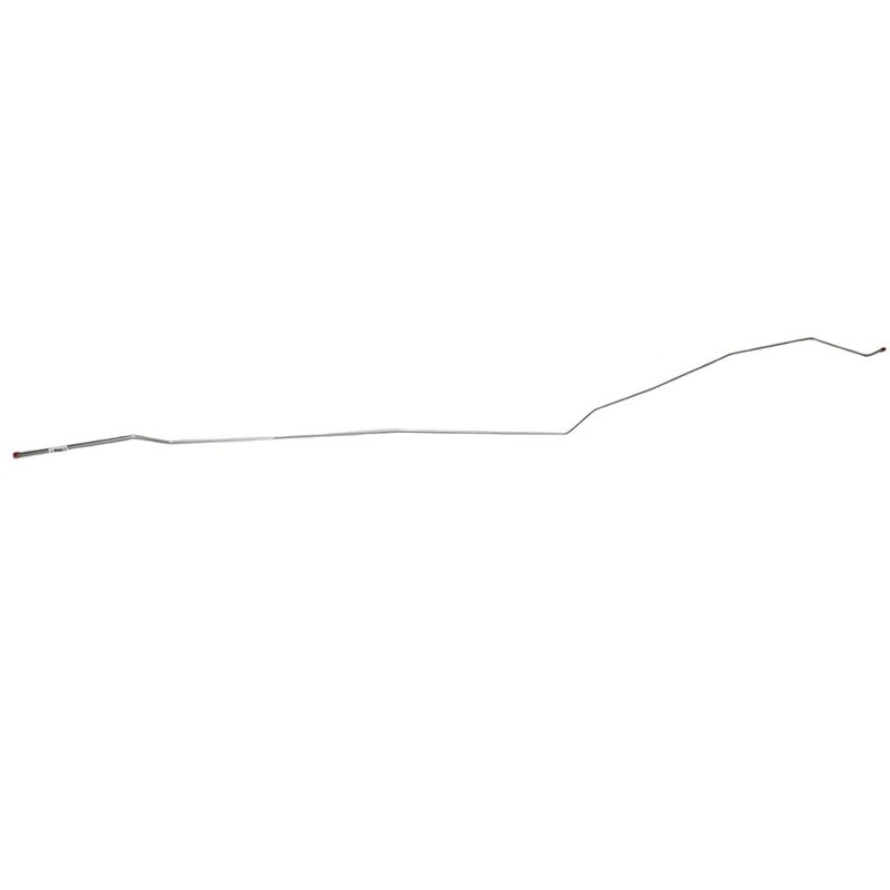 65-66 F-100 Long Bed Intermediate Brake Line; Stainless