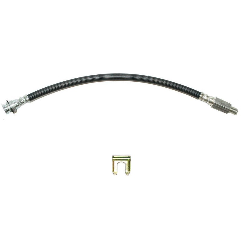 66-67 Chevy Chevelle, El Camino, SS, Chevy II, Nova, 67 Chevy Camaro; 68 Buick Skylark, GS/Pontiac Lemans, GTO; Rear Brake Hose; Rubber