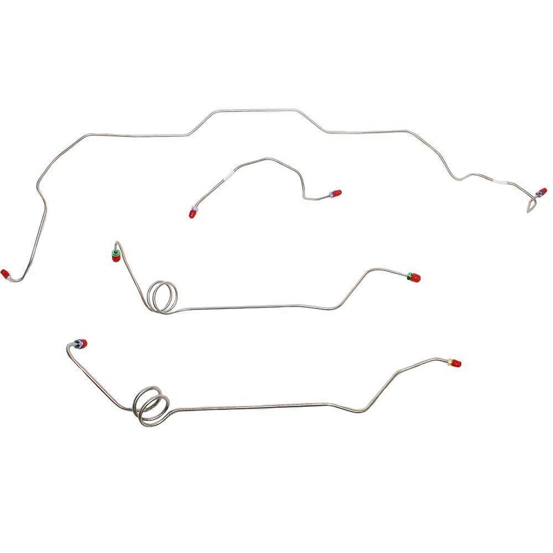 86-87 Buick Regal, Grand National; Front Brake Line Kit; Steel