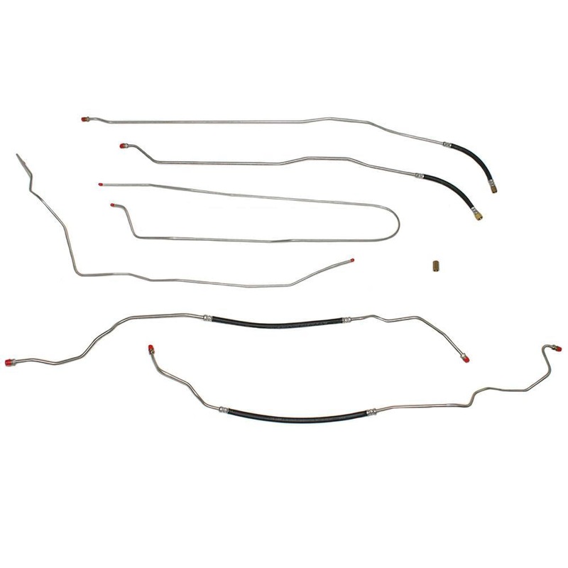 98-05 Blazer ZR2 Fuel Line Kit; Stainless
