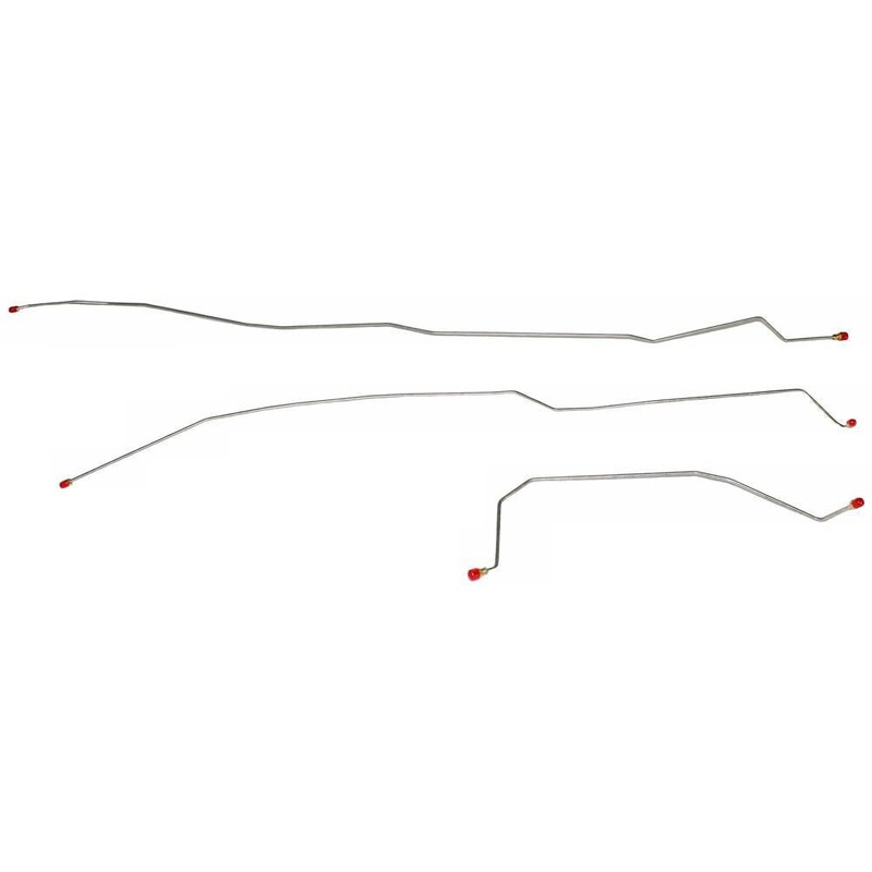 98-05 S10/Sonoma ZR2; 4WD Intermediate Brake Line; Steel