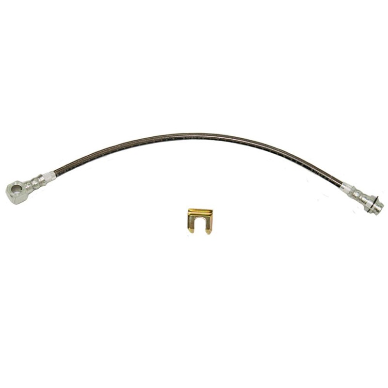 69-71 Camaro Front Disc Front Brake Hose; Stainless