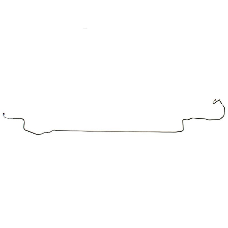 71-73 Chevy Nova, Drum Brakes, Intermediate Brake Line; Steel
