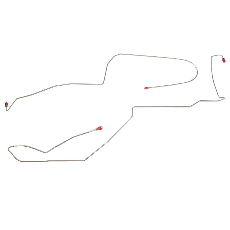 98-02 Firebird/ Trans Am, 98-02 Camaro, Intermediate Brake Line, Non Traction Control; Stainless
