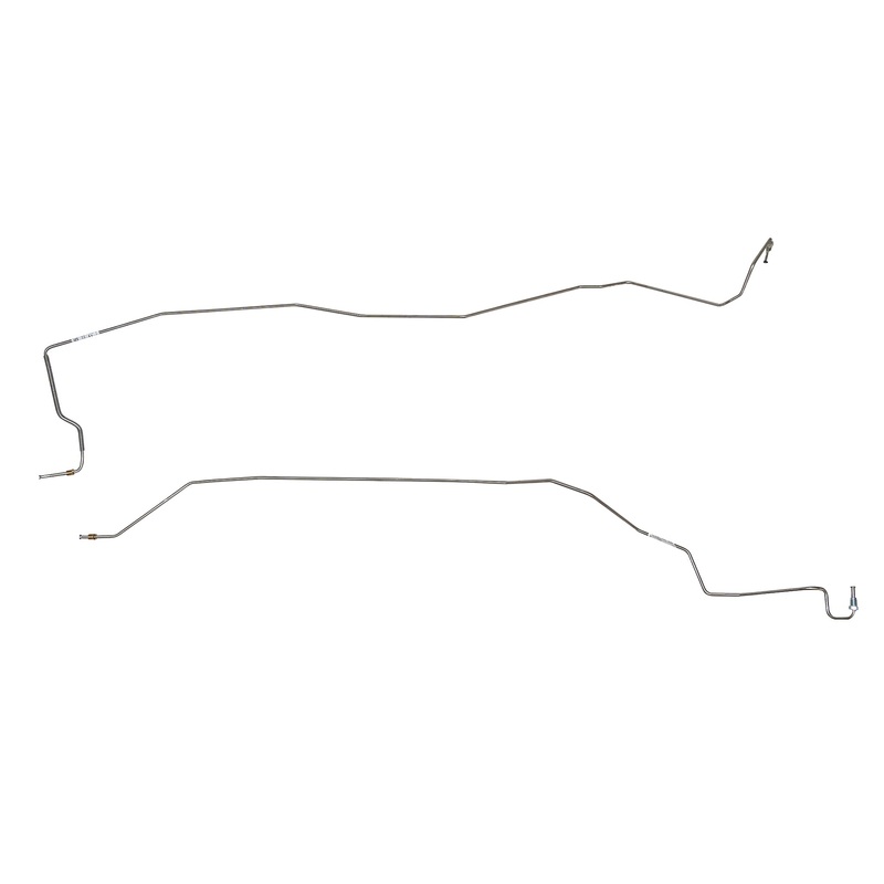 1993-1997 Chevy Camaro, Pontiac Firebird ABS / Non TC, Intermediate Lines; Stainless